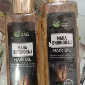 Nutrivedic Maha Bringha Hair Oil 100Ml Pack Of 2