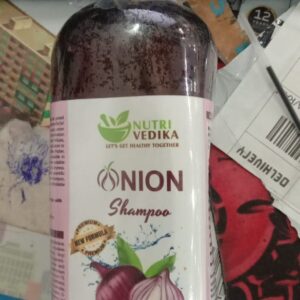 Nutrivedic Onion Hair Shampoo 400Ml Pack Of 2