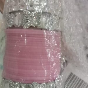 Baby Pink Color With White Pearl Bridal Chura Size 2 To 6