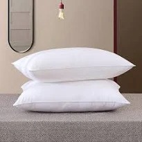 Home Pillow White Colour Pack Of 2
