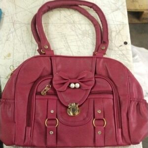 Women Meroon Colour Handbag Purse