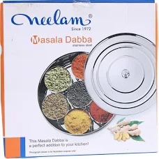 Neelam Spice Set Steel