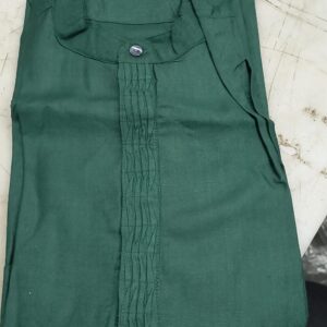 Women Kurti Color Green Size M
