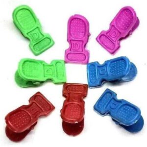 Plastic Cloth Clips Multicolor Pack Of 8