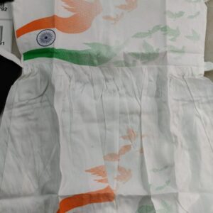 Kids Girls Frock Color White Size 24