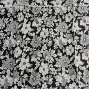 Women Kurti Color White Printed Size 40