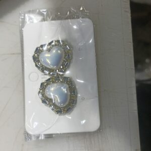 Women Earrings Set White Colour