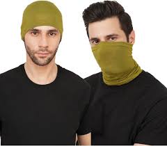 Men Full Face Mask Green Colour