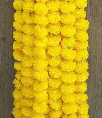 Artificial Genda Flower Yellow Colour