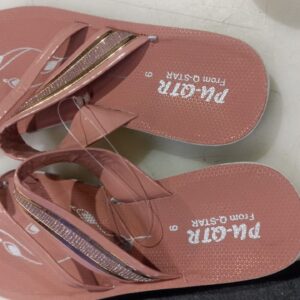 Women Slipper Peach Colour Size 6