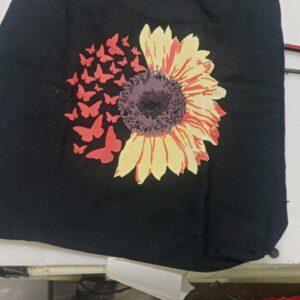 Black Colour Tote Bag