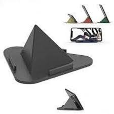 Triangle Shape Mobile Stand Black