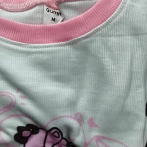 Women Pick White Colour Top Size M