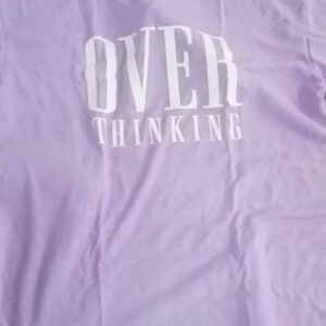 Lavender Colour Shirt For Girl Size M