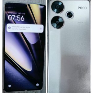 Poco F6 5G Titanium || 8GB/ 256GB || Refurbished (Cashify Box) || without Charger || IMEI 868623071250062