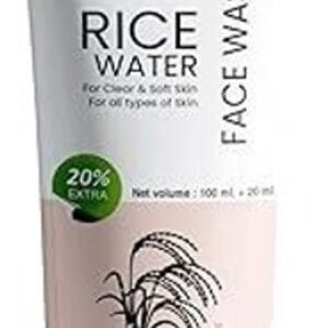 Visley Rice Water Deep Cleansing For Clear And Soft Skin 100 Ml Pack Of 2