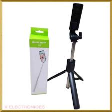 R1 Selfie Stick Extendable Tripod Stand Wireless Bluetooth Remote 015 Monopod