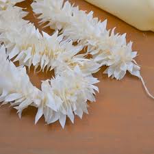 Artificial Reusable Mogra Gajra For Her White Colour