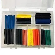 Rpi Shop 80 Pcs Colours Assorted Polyolefin Heat Shrink Tube
