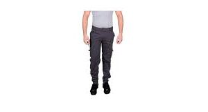 Kaff Mens Kara Lycra Pant Polyester Slim Fit M Black