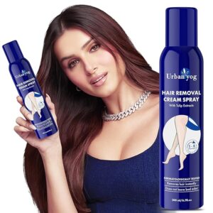 Urban Yog Hair Removal Cream Spray for Women 200ml pack of 35