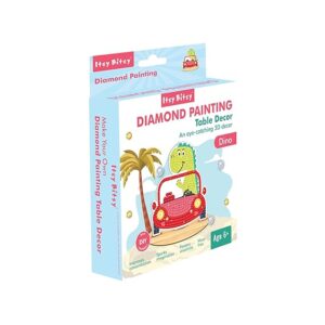 Itsy Bitsy DIY Diamond Painting Table Decor Dino 10 6 X 11CM 1pc Box