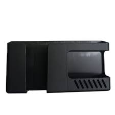 Private Lable Home Wall Mounted Mobile Charging Holder with Remote Organizer Multipurpose Phone Stand Remote Holder Black Pack Of 1