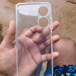 Private Lable Itel P55 5G Back Cover Silicone Transparent Cover