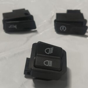 Private Lable Modular 2 Way Switches Combo Starter Horn Dim Dip black