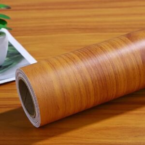Private Lable Brown Wood Wallpaper Peel and Stick Wallpaper