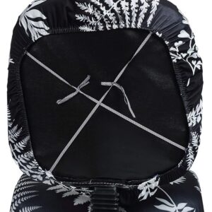 Private Lable Cortina Computer Desk Seat Covers Soft Stretchable Elastic Polyester Spandex Cover black