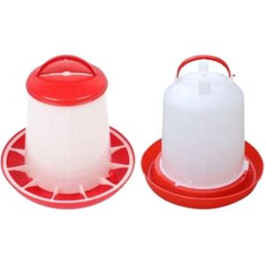 Private Lable Chicks 1 5 kg Feeder 1 p 1 5 LTR Drinker 1 p 2 pcs Red And White