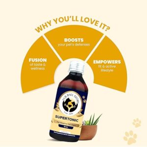 Fur Ball Story Supertonic Multivitamin Syrup for Dogs Cats 200 ML
