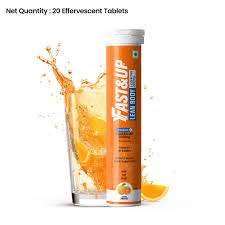 FAST UP L Carnitine 2000Mg Effervescent Tablets Orange Flavour