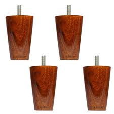 Private Lable Wooden Leg for Sofa and Furniture 3 Inch 4pc
