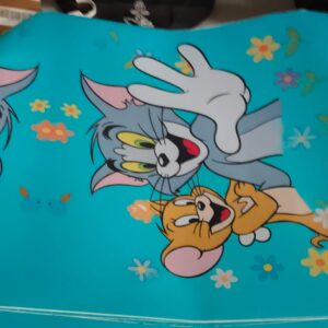 Private Lable Tom And Jerry Cartoon Wall Self Adhesive Stickers Pack of 3 pcs multi colour