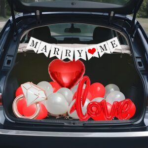 Party Propz Marry Me Decoration Items 24pcs