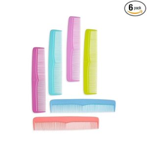 Zodiac 7 Pieces Colorful Hair CoMBs Set multi colours