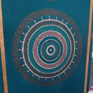 Private Lable Silver Fancy Shape Mirror Art Dot Painting Designer Acrylic Tools