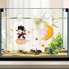 Private Lable 2 Pcs Combo Floating Little Half Moon Gugu Random Color Aquarium Decorations Landscaping Fish Tank Toy