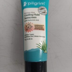 Pilgrim Korean Aloe Cooling Fluid Sunscreen SPF 50 PA with Hyaluronic Acid 8ml
