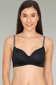 Zivame Womens Paded Bra Black Colour Size 36