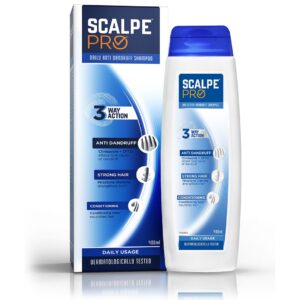 Scalpe Pro Daily Anti Dandruff Shampoo 400 ml PAck of 30