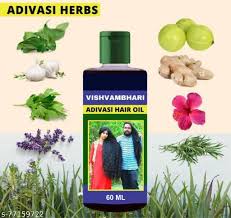 Adivasi Vishvambhari Herbal Growth Hair Oil 60 ml