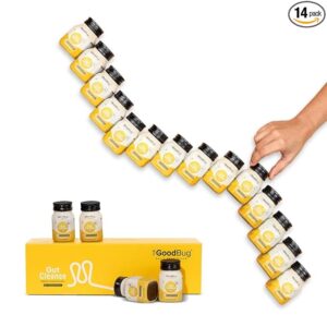 The Good Bug Gut Cleanse 14 Prebiotic Colon Detox Shots 70ml