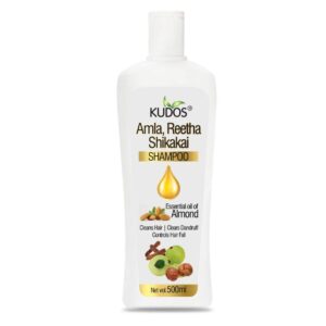 Kudos Ayurveda Amla Reetha Shikakai Shampoo 500ml
