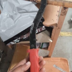 Private Lable Carbon Steel Harvest Sickle For Agriculture red colour