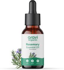 Private Lable Aravi Organic Rosemary Essential Oil for Hair Growth 10ml