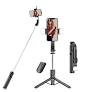 Portronics Lumistick Smart Selfie Stick black colour model POR 2040