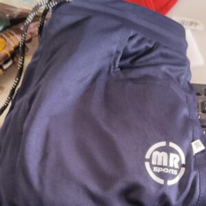 Private Lable mens polyster track pant dark blue color size S